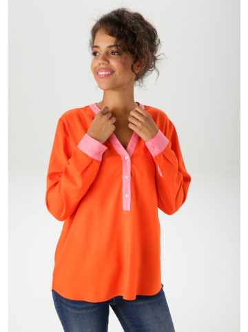 Aniston Blouse oranje/roze