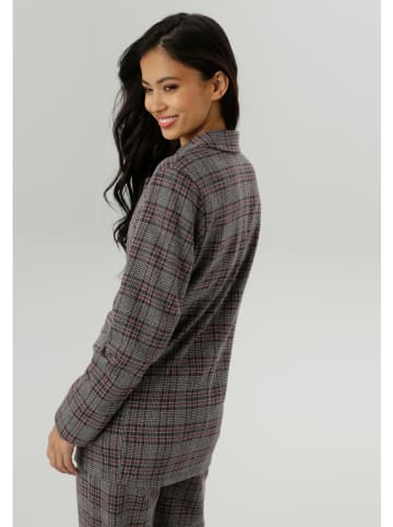 Aniston Blazer in Schwarz/ Rot