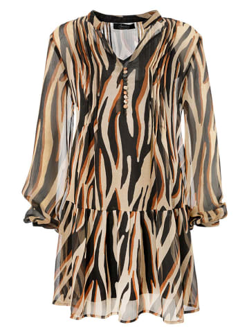 Aniston Blouse lichtbruin/beige/zwart