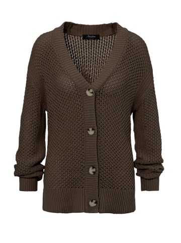 Aniston Cardigan in Dunkelbraun