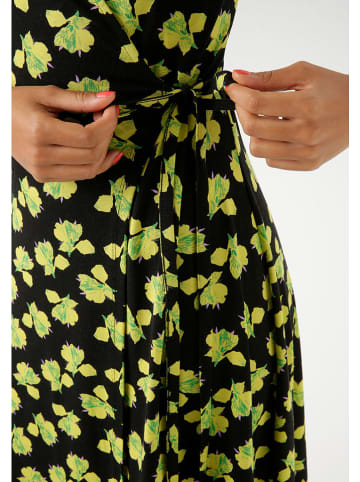 Aniston Jurk zwart/groen