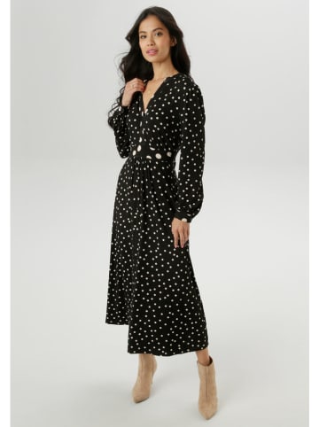 Aniston Sukienka w kolorze czarno-białym