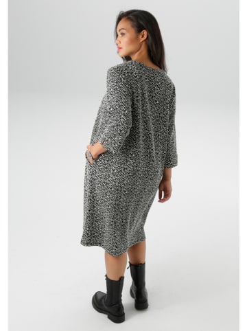 Aniston Jurk zwart/wit