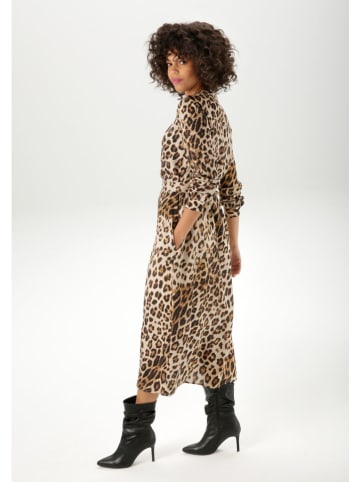 Aniston Jurk lichtbruin/beige