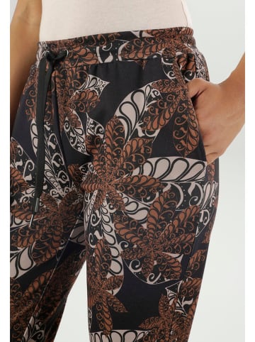 Aniston Hose in Schwarz/ Hellbraun