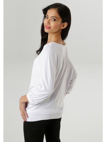 Aniston Longsleeve in Weiß