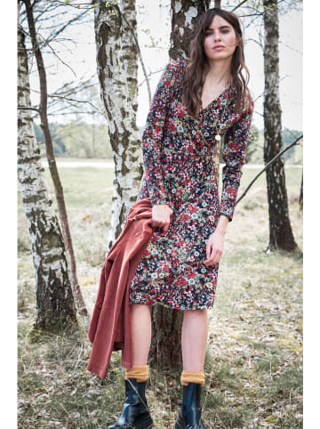 Aniston Jurk zwart/meerkleurig