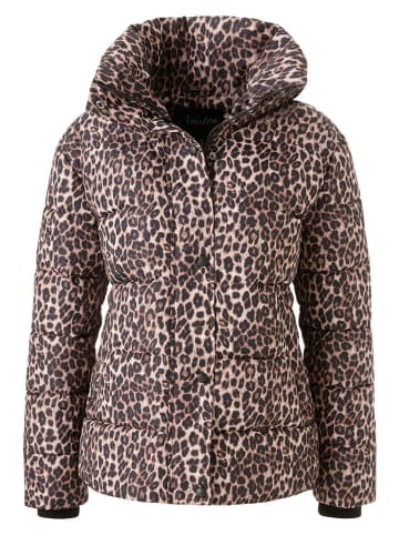 Aniston Winterjas lichtbruin/zwart