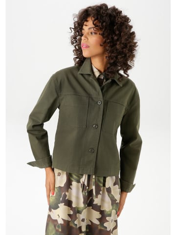 Aniston Hemdjacke in Dunkelgrün