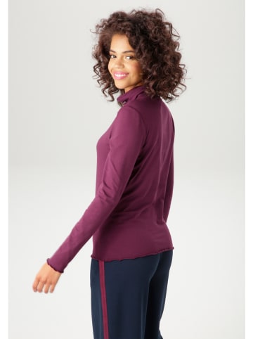 Aniston Longsleeve in Aubergine