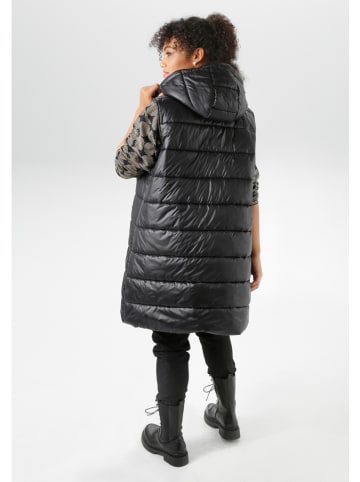 Aniston Steppweste in Schwarz