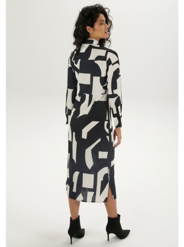 Aniston Kleid in Schwarz/ Weiß