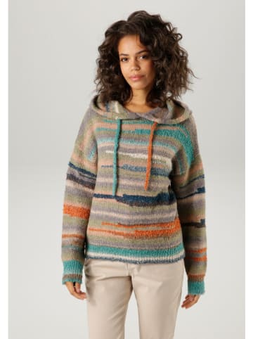 Aniston Sweter ze wzorem