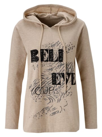 Aniston Hoodie in Beige