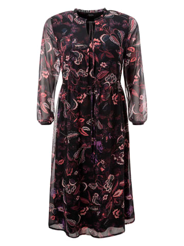 Aniston Kleid in Schwarz/ Pink