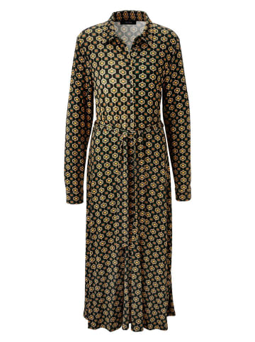 Aniston Kleid in Grün/ Gelb/ Schwarz