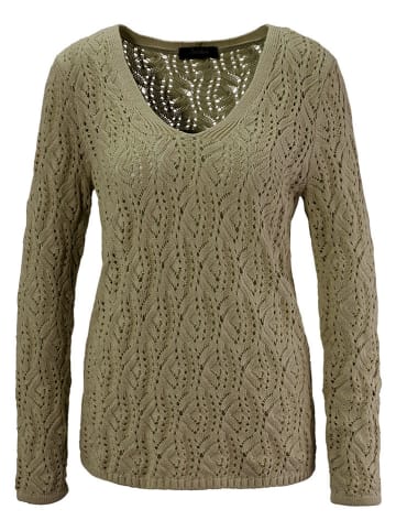 Aniston Pullover in Grün