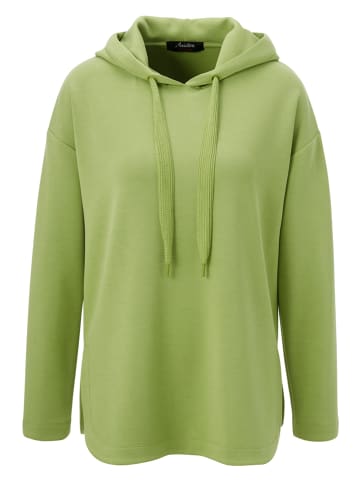 Aniston Bluza w kolorze zielonym