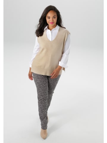 Aniston Bezrękawnik w kolorze beżowym