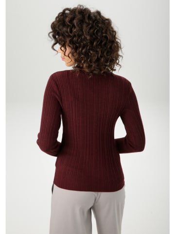 Aniston Pullover in Bordeaux