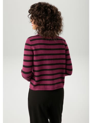 Aniston Vest fuchsia/zwart