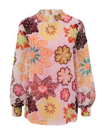 Aniston Bluse in Rosa/ Bunt