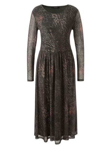 Aniston Sukienka w kolorze zielono-brązowym