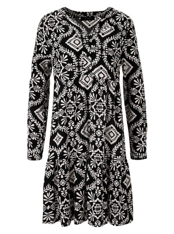 Aniston Kleid in Schwarz/ Weiß