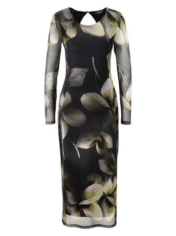 Aniston Jurk zwart/groen