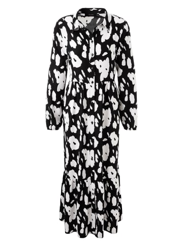 Aniston Kleid in Schwarz/ Weiß