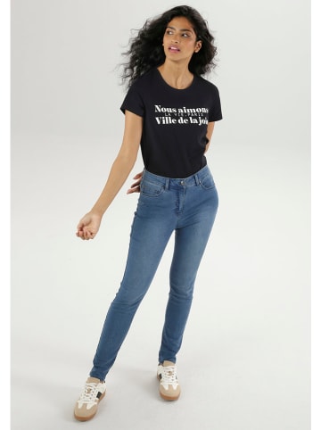 Aniston Dżinsy - Skinny fit - w kolorze niebieskim