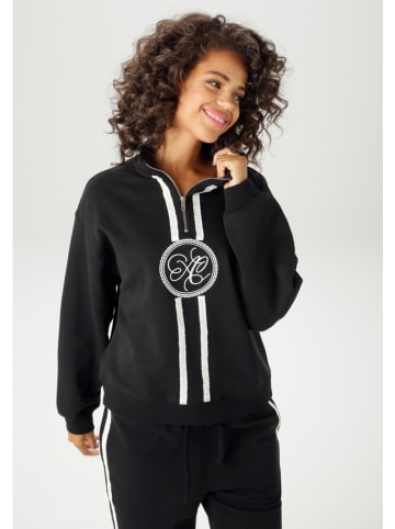 Aniston Sweatshirt in Schwarz