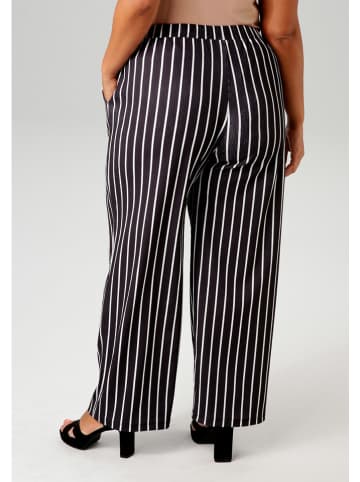 Aniston Hose in Schwarz/ Weiß
