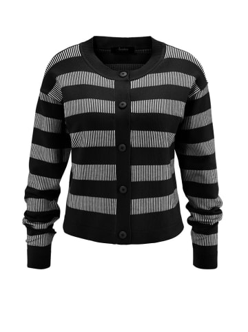 Aniston Vest zwart/wit