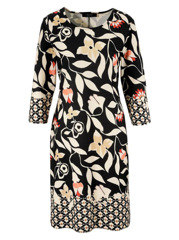 Aniston Kleid in Creme/ Schwarz