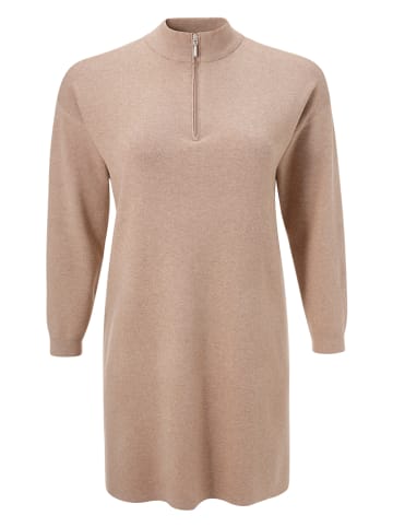 Aniston Gebreide jurk beige