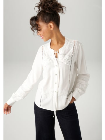 Aniston Bluse in Weiß