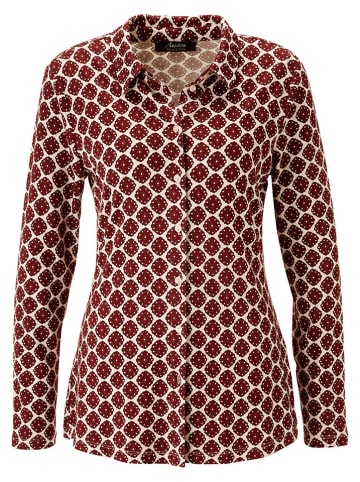 Aniston Bluzka w kolorze bordowo-kremowym