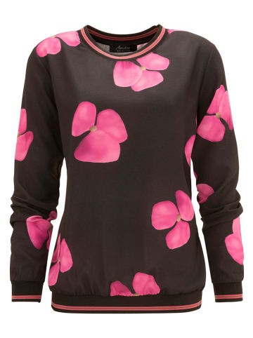 Aniston Blouse zwart/roze