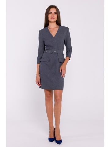 Stylove Sukienka w kolorze szarym