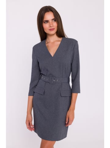 Stylove Sukienka w kolorze szarym