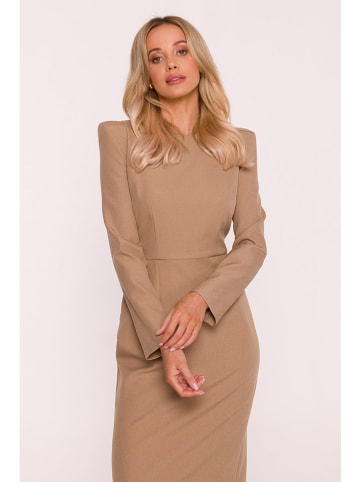 Stylove Sukienka w kolorze beżowym