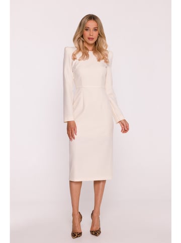 Stylove Sukienka w kolorze kremowym