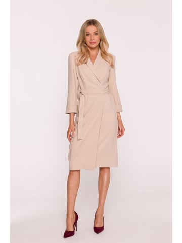 Stylove Sukienka w kolorze beżowym