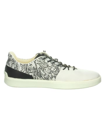 Think! Leren sneakers wit/zwart