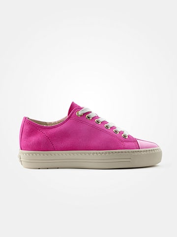 Paul Green Leren sneakers roze