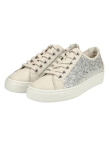 Paul Green Leren sneakers beige