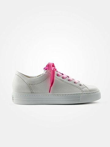 Paul Green Leder-Sneakers in Weiß