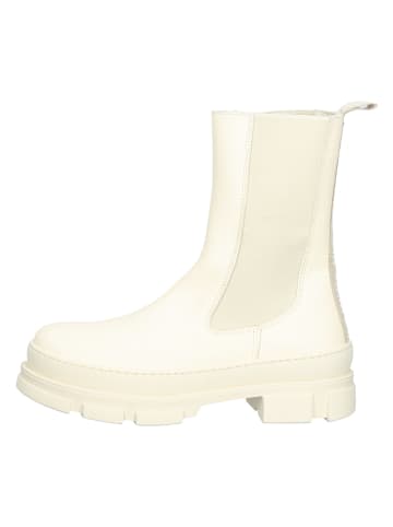 Steve Madden Leder-Boots in Creme