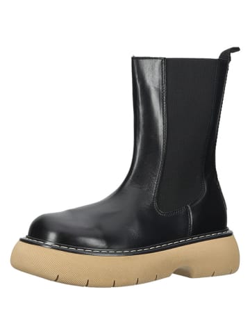 Steve Madden Leren chelseaboots zwart